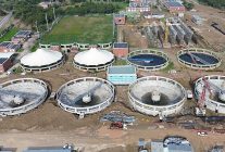 lara atiksu aritma tesisinde calismalar hizla devam ediyor