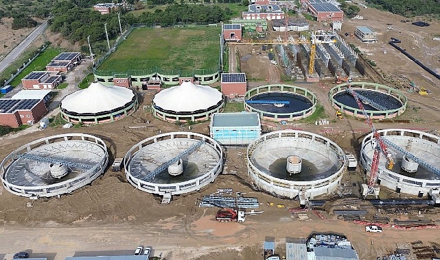 lara atiksu aritma tesisinde calismalar hizla devam ediyor