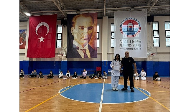 maltepe belediyesi karate kursu tamamlandi