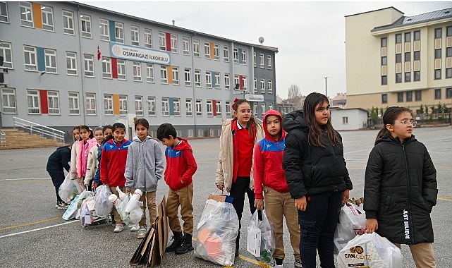 selcukluda okullar sifir atik icin yarisiyor