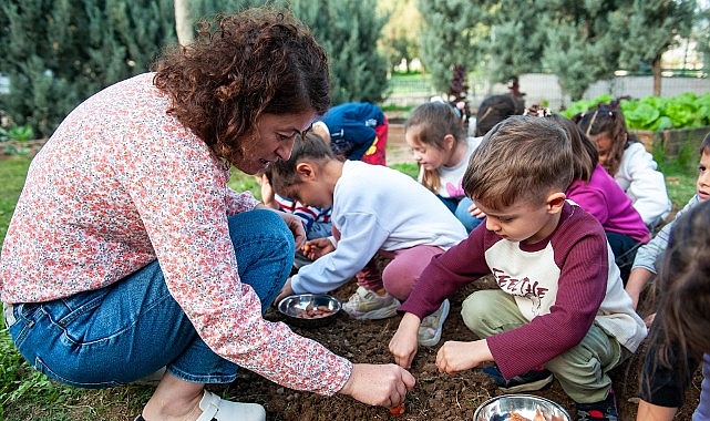 zeliha mehmet beydagi anaokulu eko okullar programina dahil oldu